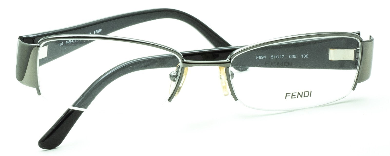 FENDI F894 035 51mm Eyewear RX Optical FRAMES Glasses Eyeglasses New BNIB Italy