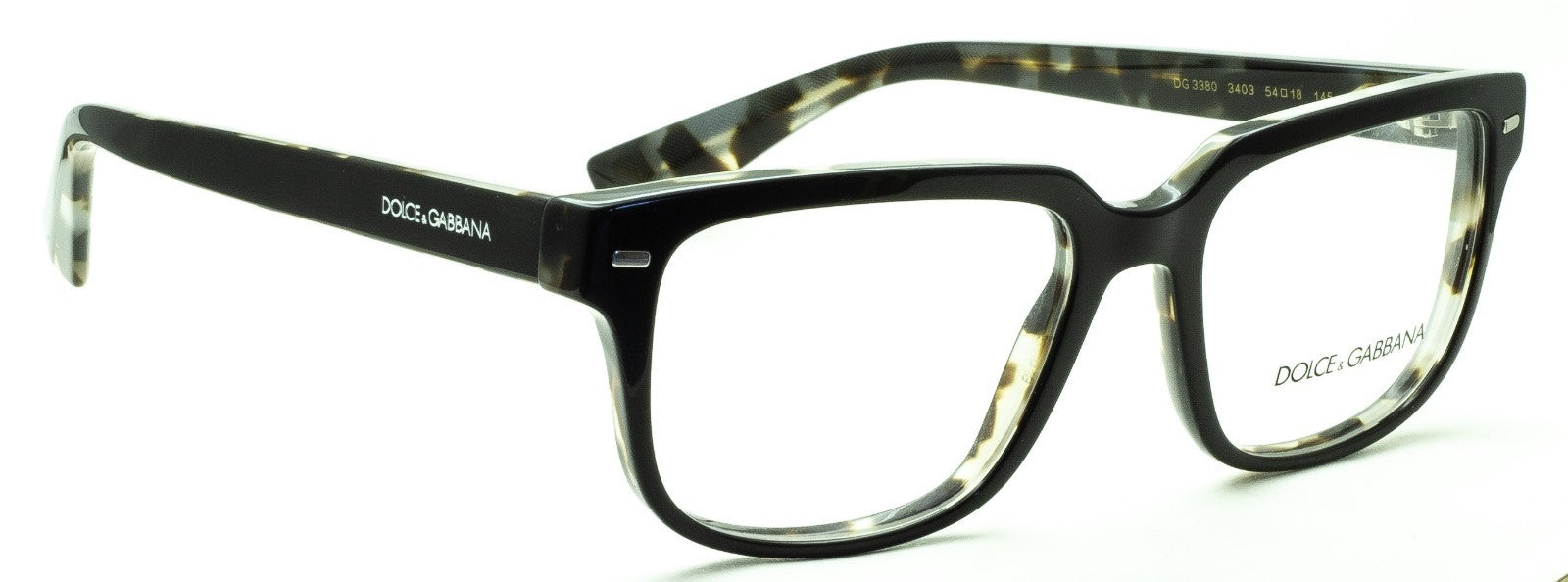 Dolce & Gabbana DG 3380 3403 54mm Eyeglasses RX Optical Glasses Frames New Italy