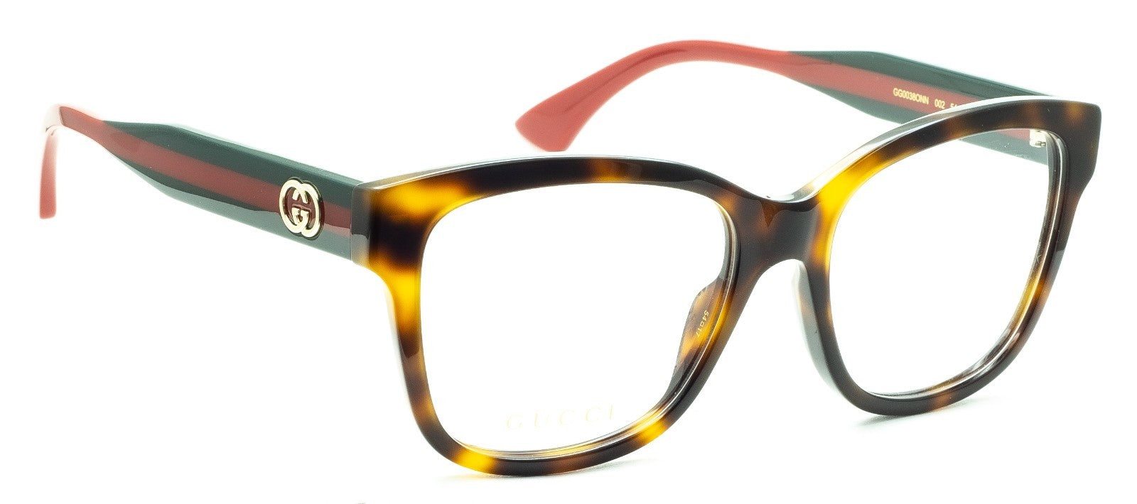 GUCCI GG 0038ONN 002 54mm Eyewear FRAMES Glasses RX Optical Eyeglasses New Japan