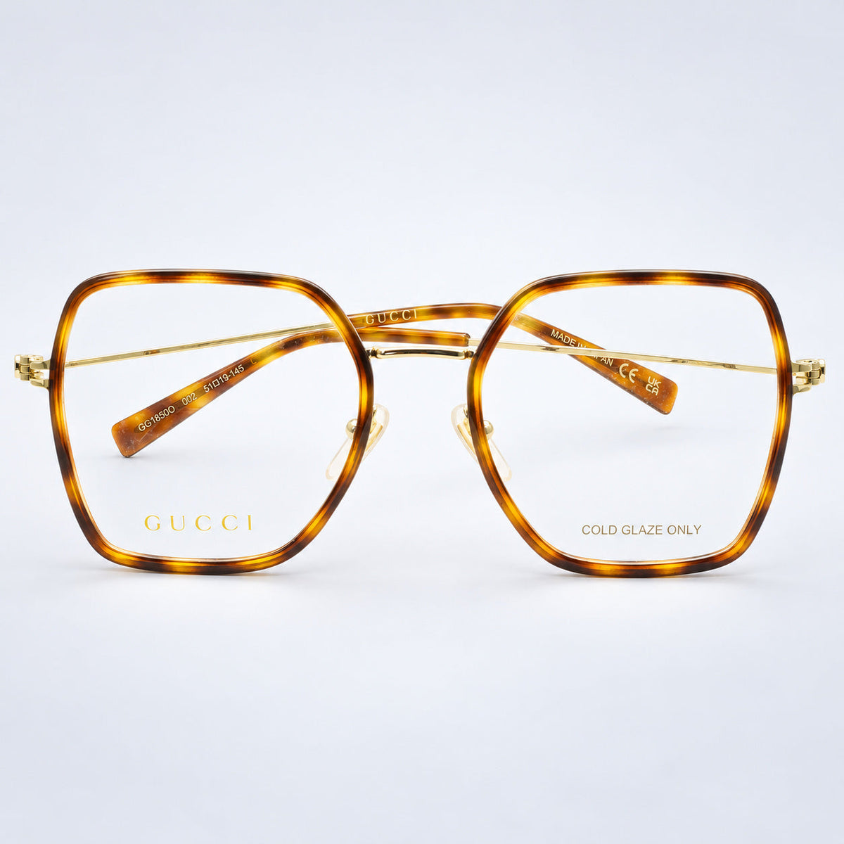 GUCCI GG 1850O 002 51mm Eyewear FRAMES Glasses RX Optical Eyeglasses New - Japan