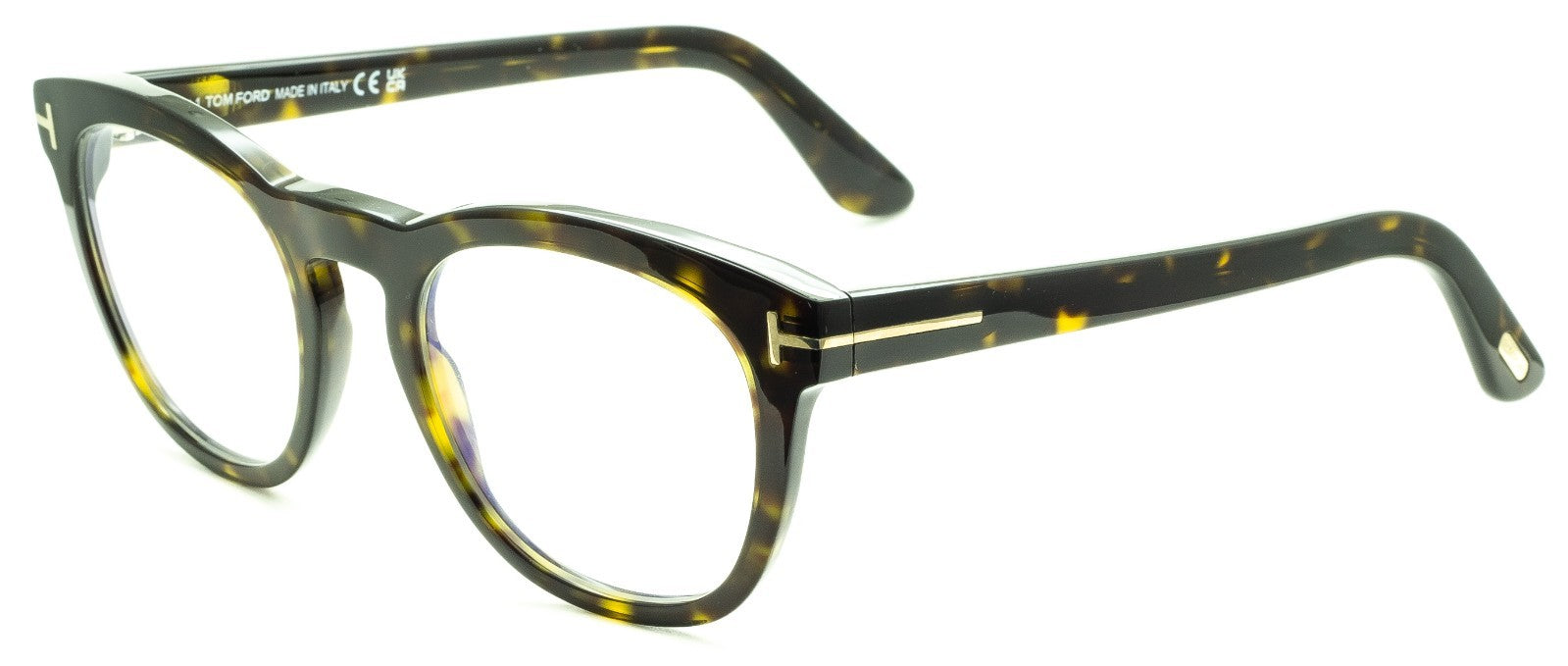 TOM FORD TF6081-B 052 51mm Blue Block Glasses Frames Eyewear RX - New Italy