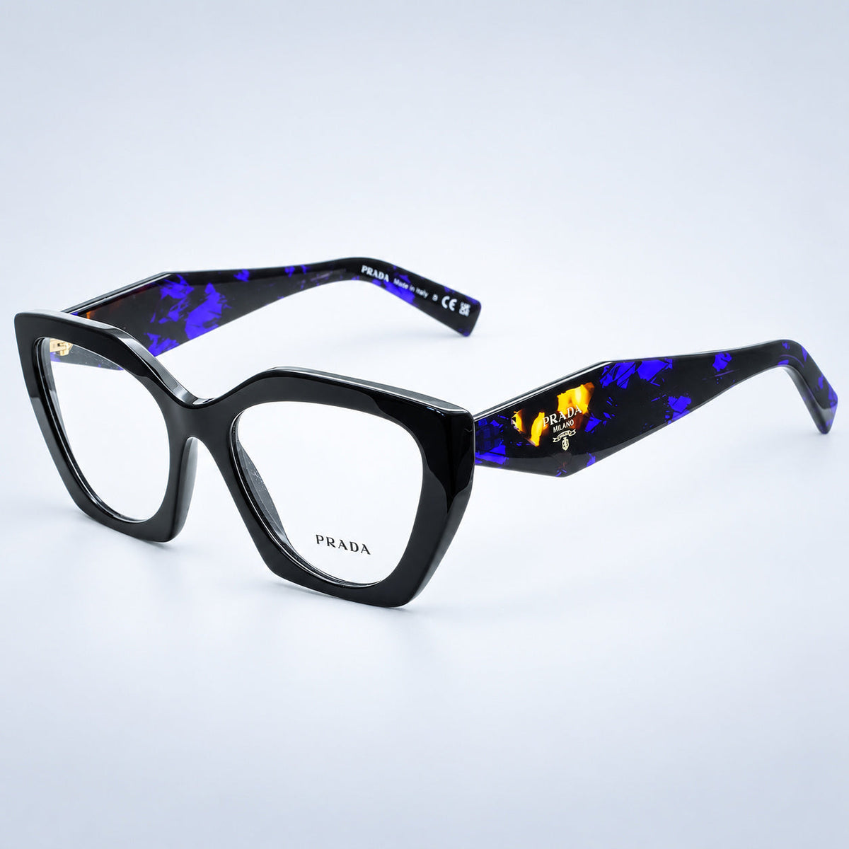 PRADA VPR 09Y 19S-1O1 54mm Eyewear FRAMES RX Optical Eyeglasses Glasses NewItaly