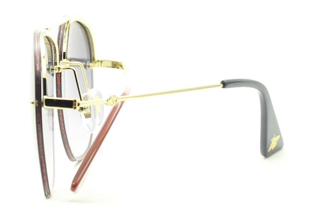 GUCCI GG 0227S 006 62mm Pilot Sunglasses Shades Eyewear Frames - New Japan