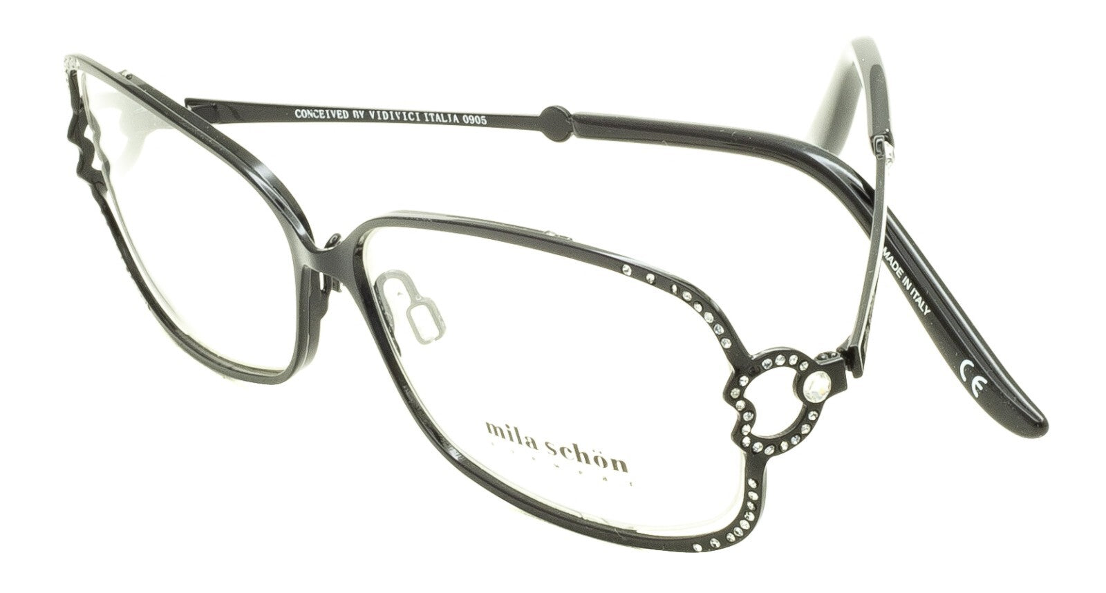 MILA SCHON MS975 C4 57mm Eyewear RX Optical FRAMES Eyeglasses Glasses -New Italy