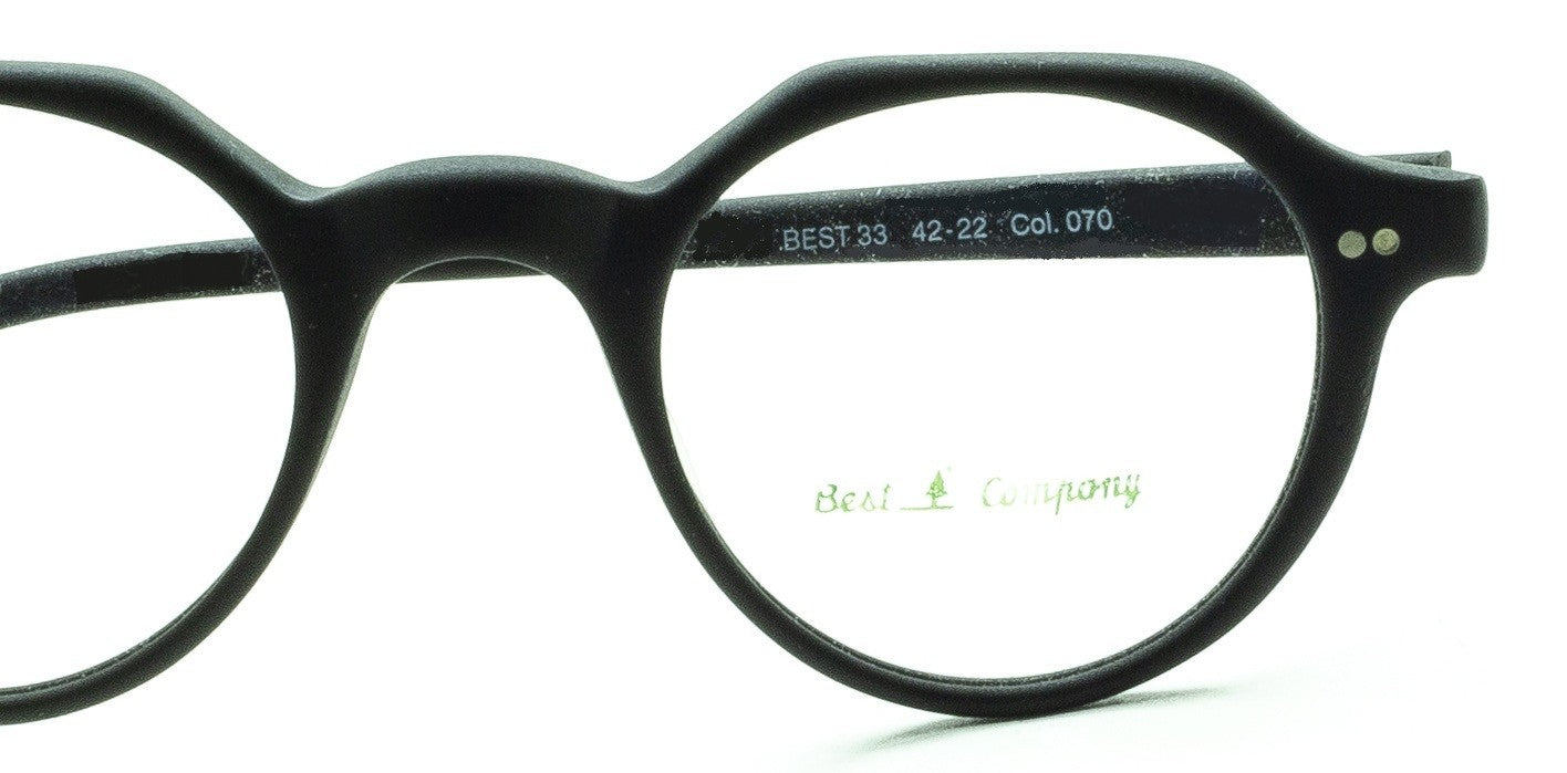 BEST COMPANY Best 33 070 42mm Vintage Eyewear FRAMES RX Optical Eyeglasses - New