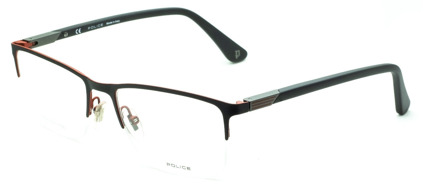 POLICE AXIOM 2 VPL884 COL. 08U8 54mm Eyewear FRAMES RX Optical - New BNIB Italy