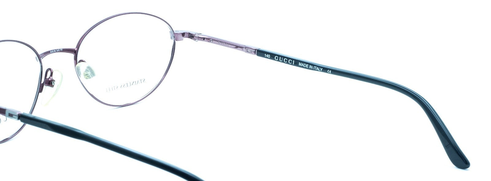 GUCCI GG 2640 7XG 51mm Vintage Eyewear FRAMES RX Optical Eyeglasses New - Italy