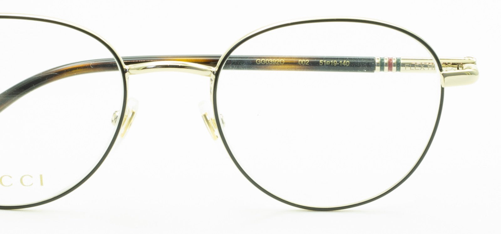 GUCCI GG 0392O 002 51mm Eyewear FRAMES Glasses RX Optical Eyeglasses - New Italy