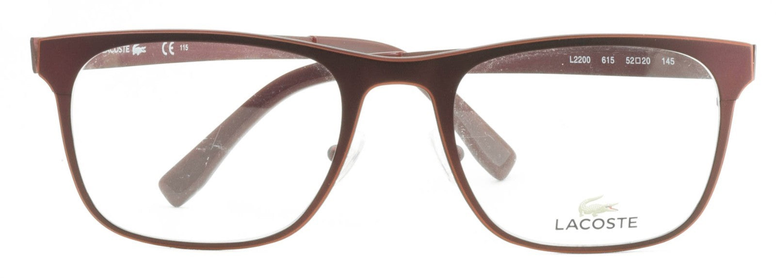 LACOSTE L2200 615 52mm RX Optical Eyewear FRAMES Glasses Eyeglasses New -TRUSTED
