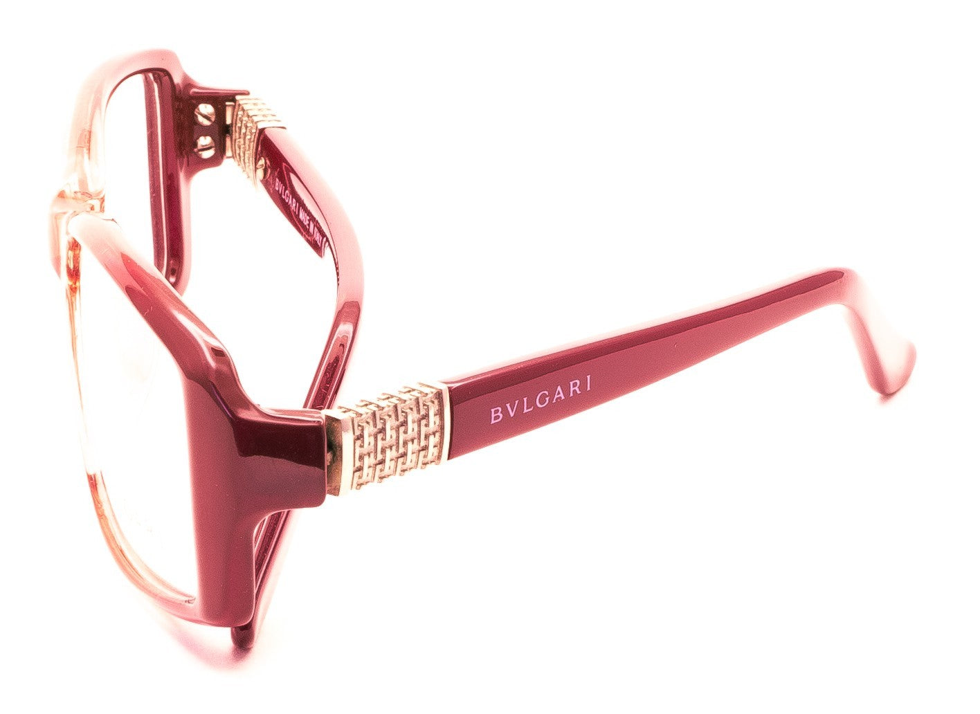 BVLGARI BV001 C4 53mm Eyewear Glasses RX Optical Eyeglasses FRAMES - New Italy