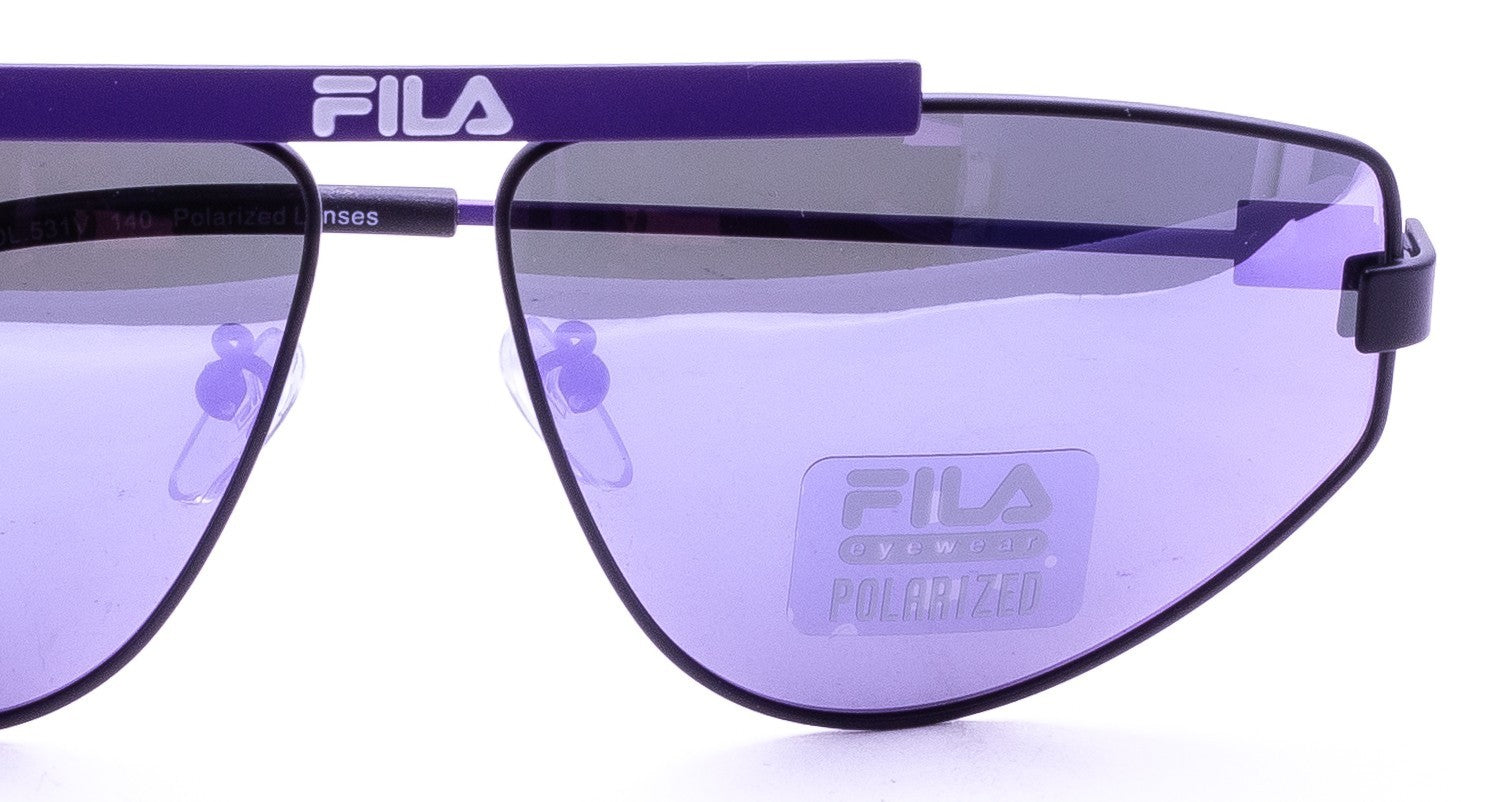 FILA EYEWEAR SF9993 COL. 531V *3 59mm Polarized Sunglasses Shades Frames - New