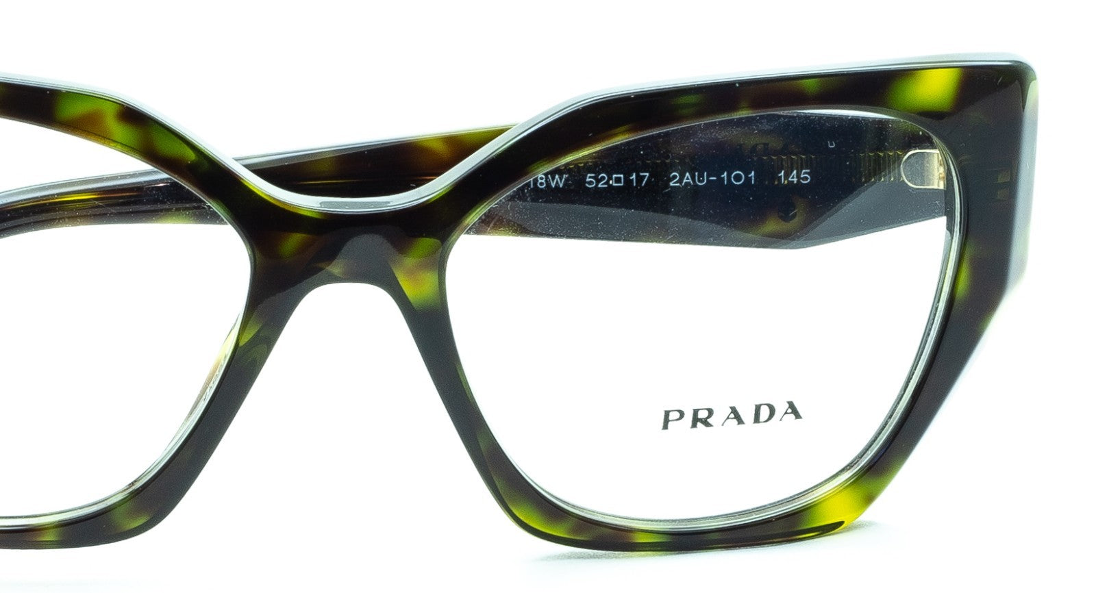 PRADA VPR 18W 2AU-1O1 52mm Eyewear FRAMES RX Optical Eyeglasses Glasses NewItaly