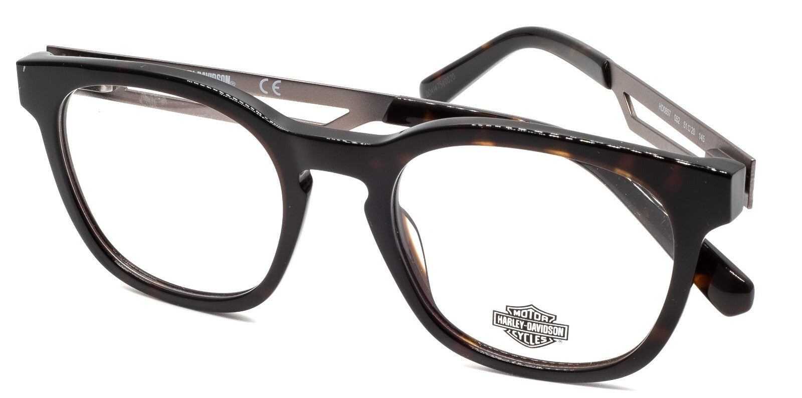 HARLEY-DAVIDSON HD0857 052 51mm Eyewear FRAMES RX Optical Eyeglasses Glasses
