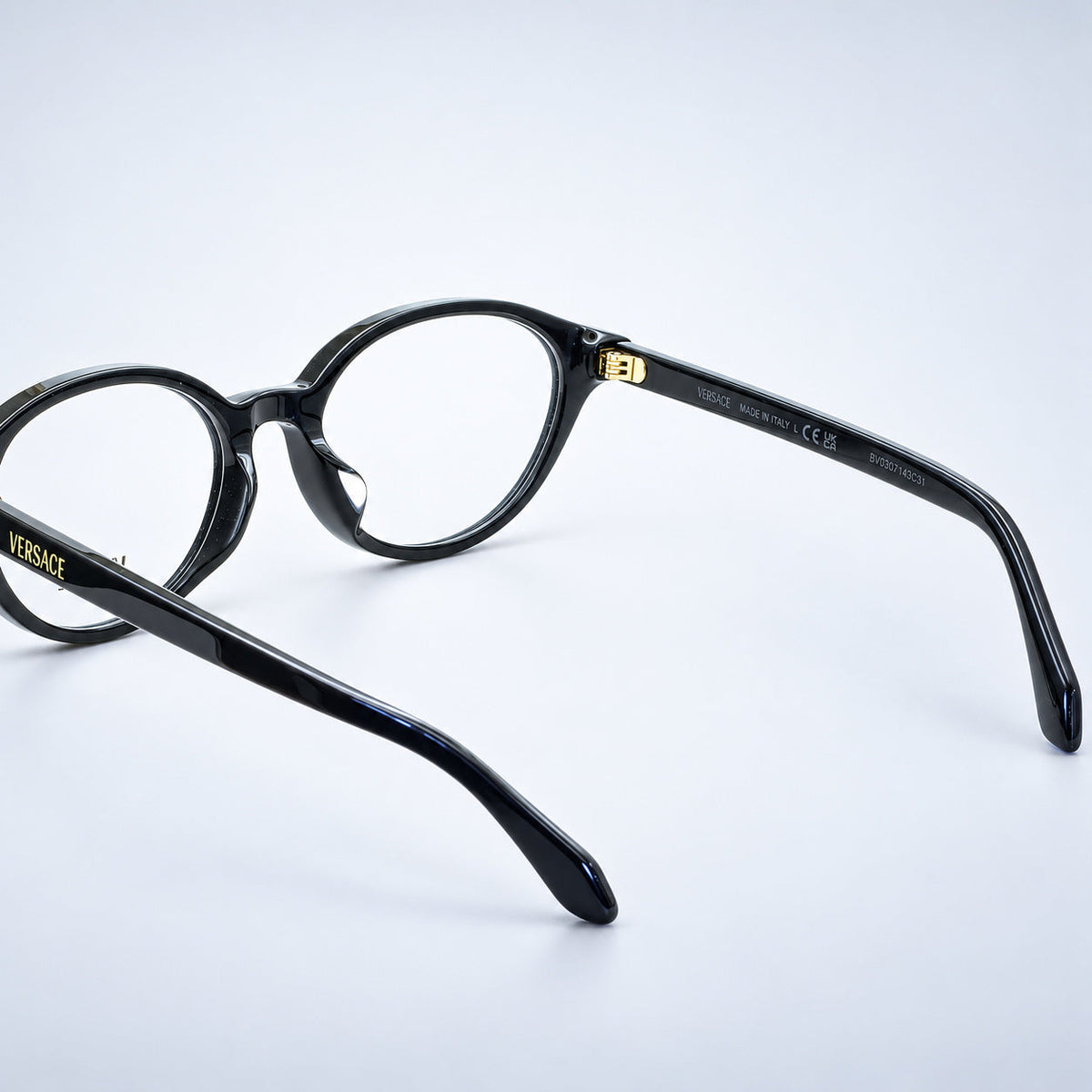 VERSACE MOD 3393-D GB1 53mm Eyewear FRAMES Glasses RX Optical Eyeglasses - Italy