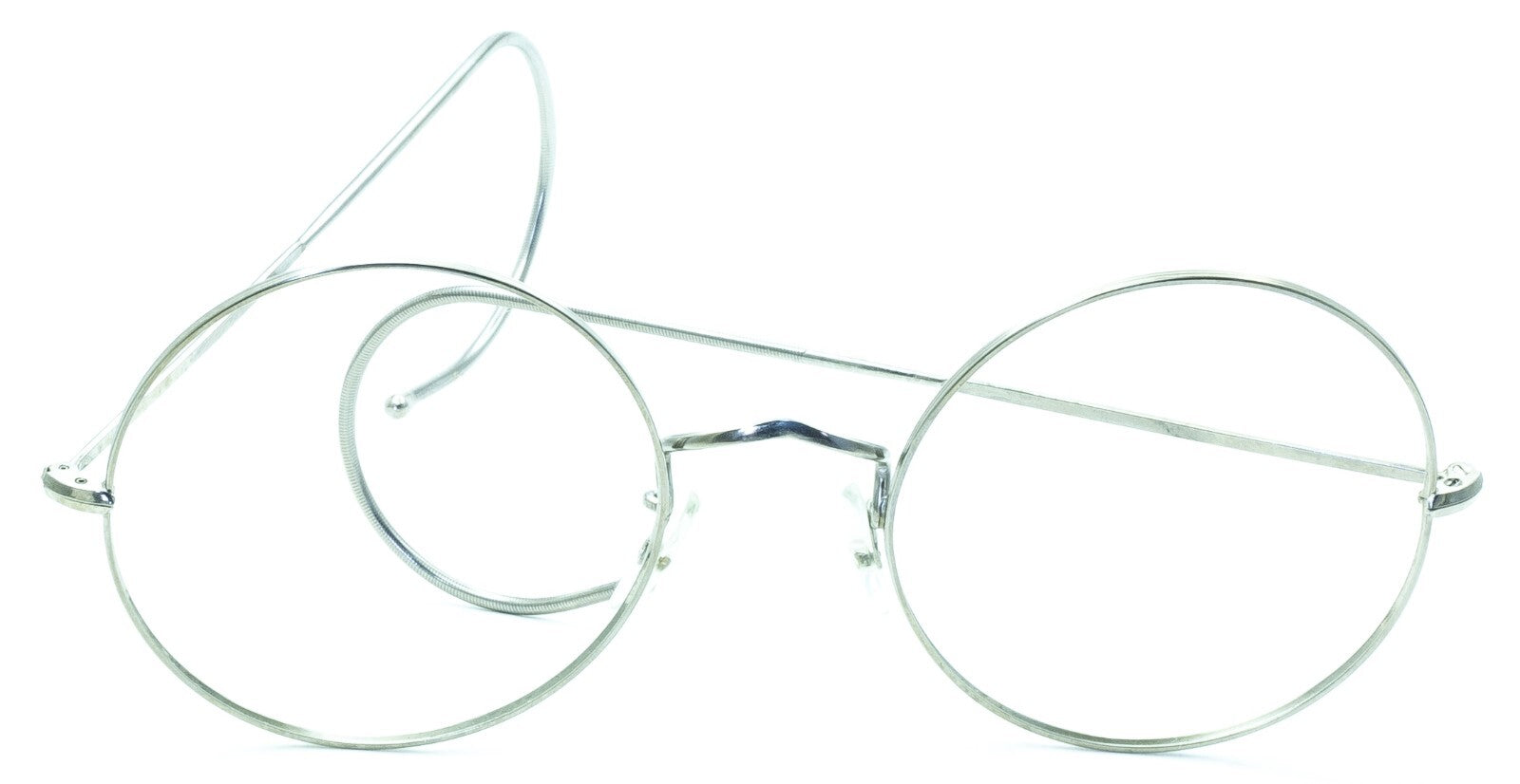 B.O.I.C.LONDON LINE (SAVILE ROW Fairway Round 54x22mm Rhodium RX Optical Glasses