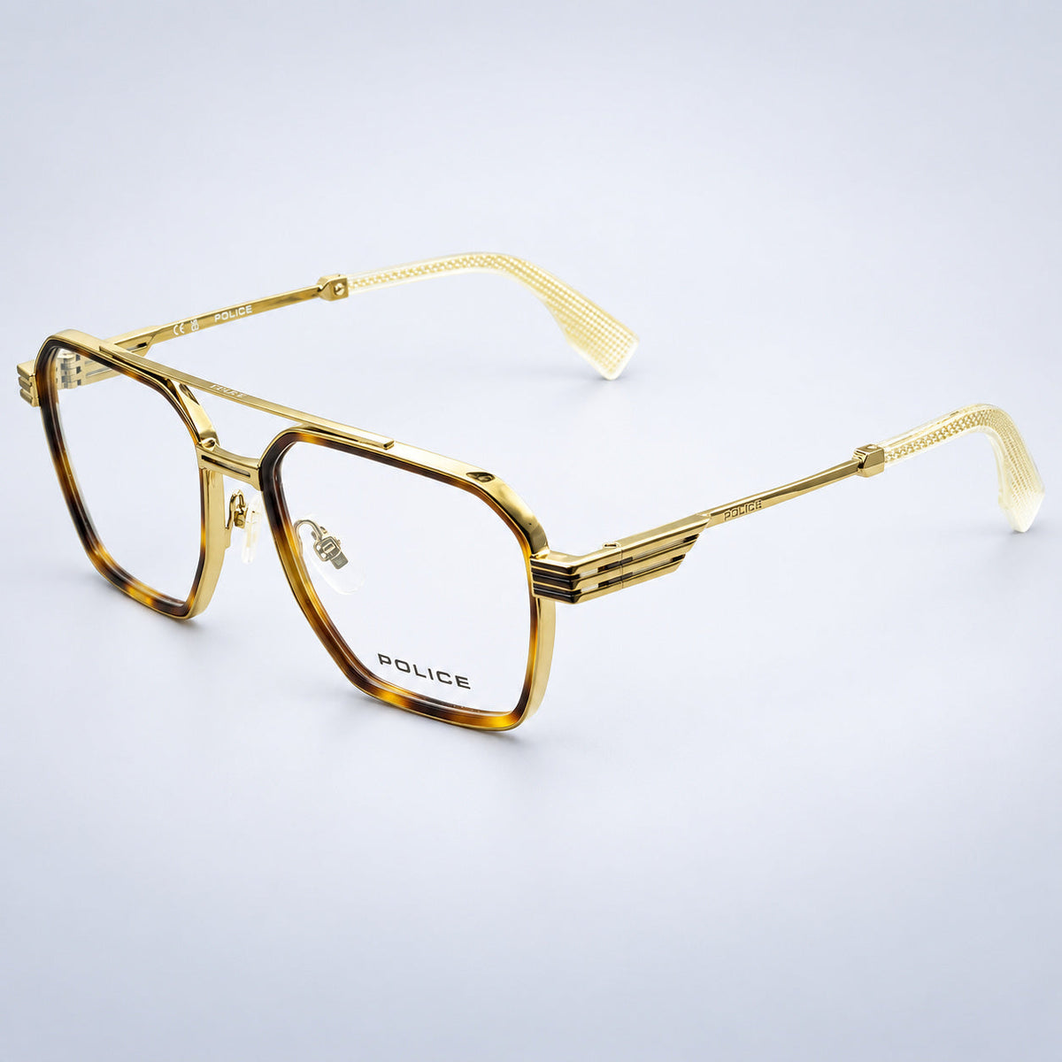 POLICE MERCURY 3 VPL Q76V COL. 08FF 55mm Eyewear FRAMES Glasses RX Optical - New