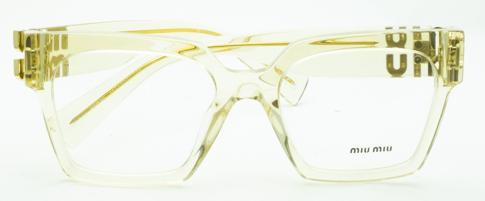 MIU MIU VMU 04U 11T-1O1 52mm Eyewear FRAMES RX Optical Eyeglasses Glasses- Italy