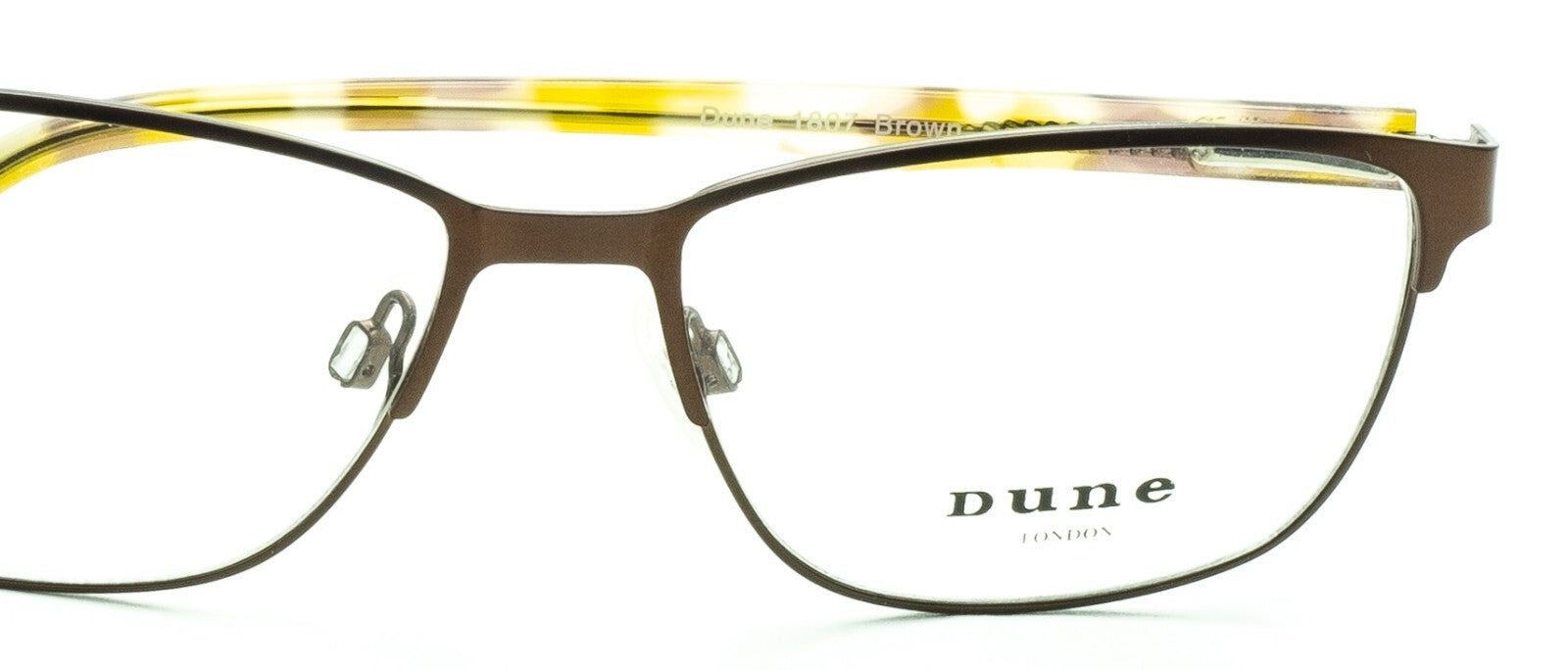 DUNE LONDON 1807 Brown 54mm Eyewear FRAMES RX Optical Glasses Eyeglasses - New