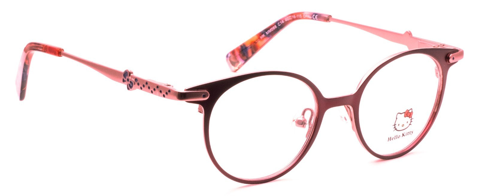 HELLO KITTY MM066 C14 40mm Eyewear FRAMES Glasses RX Optical Eyeglasses - New