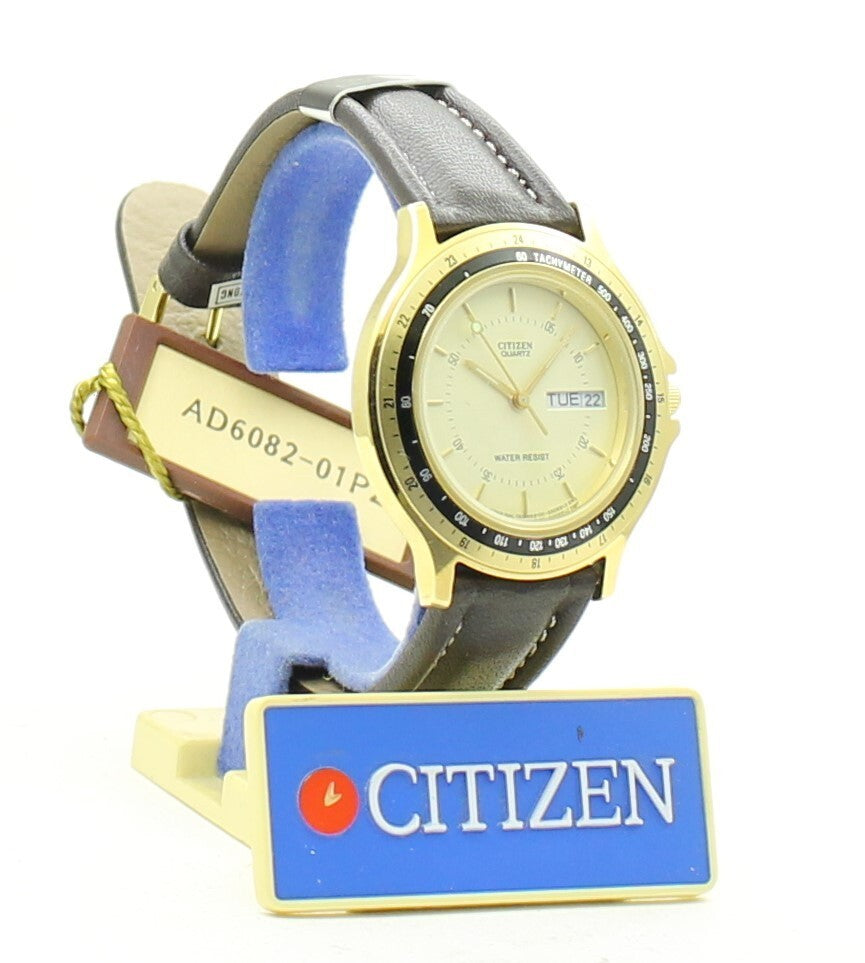 RARE VINTAGE CITIZEN Quartz WATCH AD6082-01PZ NEW OLD STOCK NOS - JAPAN MOVEMENT