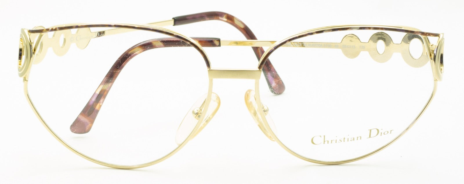 CHRISTIAN DIOR 2750 48 59mm Vintage Eyewear Glasses RX Optical FRAMES - Austria