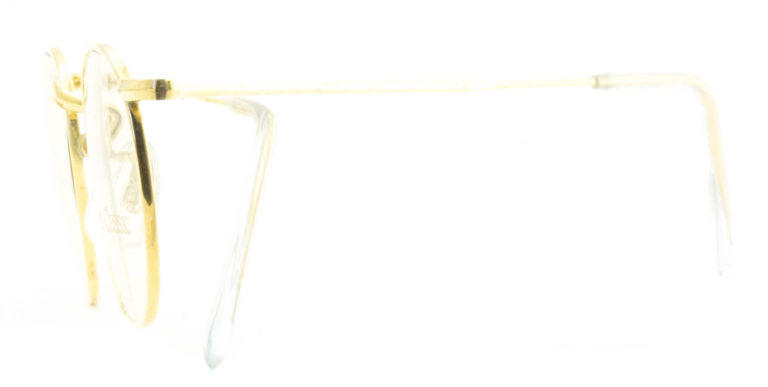 Hilton Classic 3 (SAVILE ROW) Quadra Gold 1035 42x20mm FRAMES RX Optical - NOS