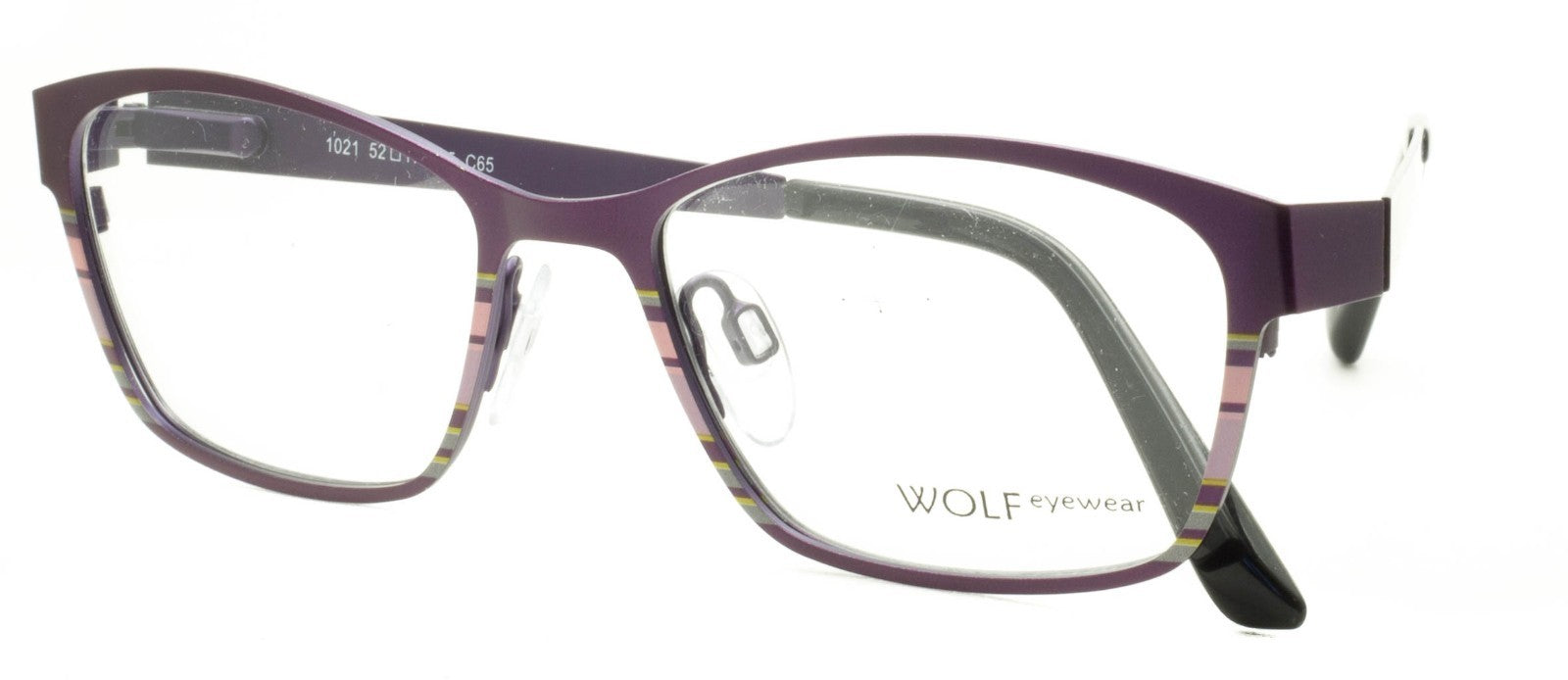 WOLF EYEWEAR 1021 C65 52mm FRAMES RX Optical Glasses Eyeglasses Eyewear - New