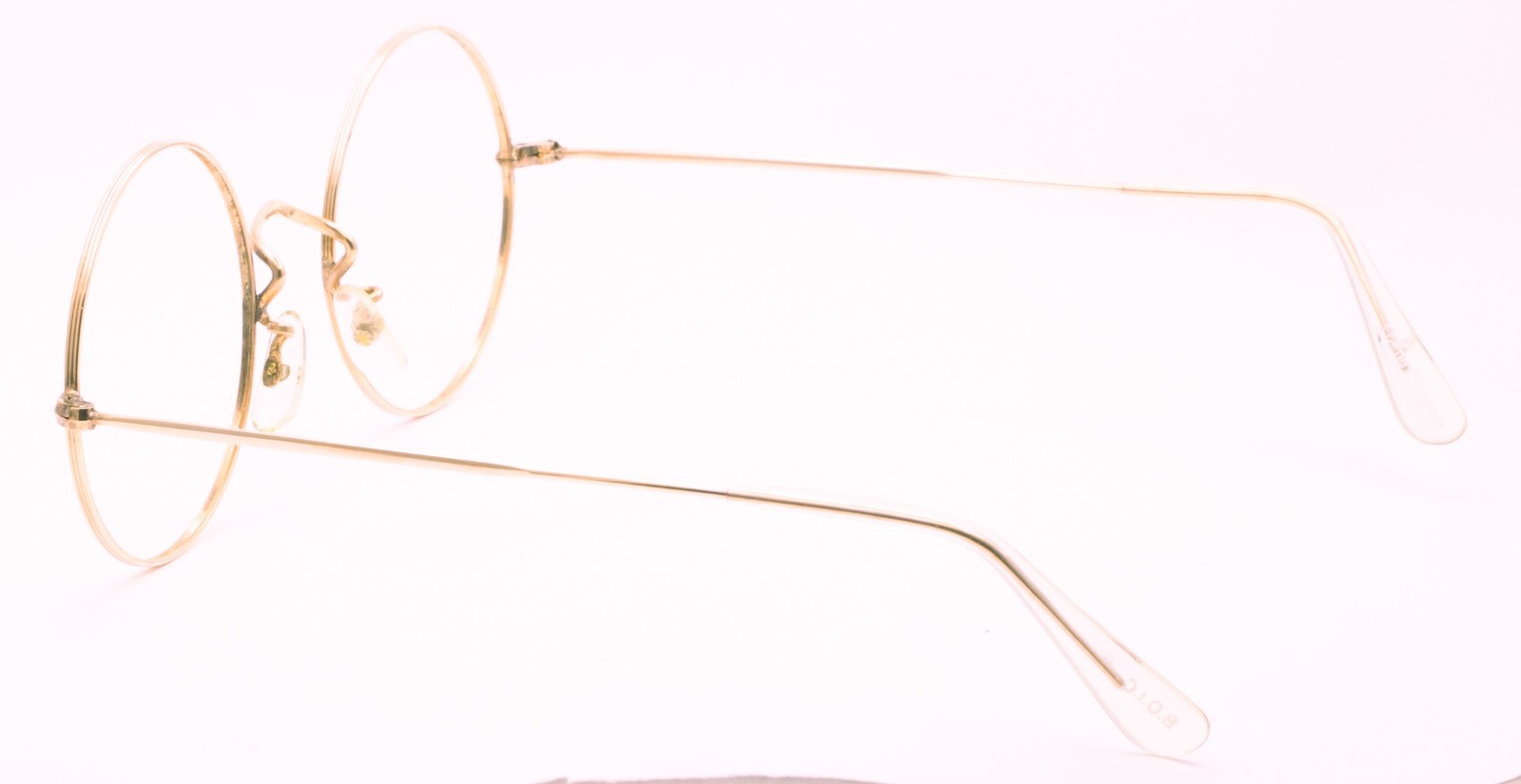 B.O.I.C. (SAVILE ROW) Rose Gold 47x22mm True Round FRAMES RX Optical Glasses NOS