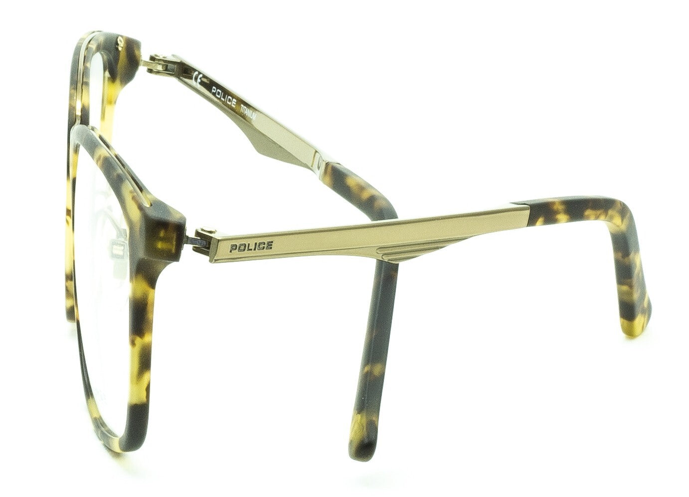 POLICE BLACKBIRD TI 2 VPL684 714M 52mm Eyewear Glasses Optical Eyeglasses - New