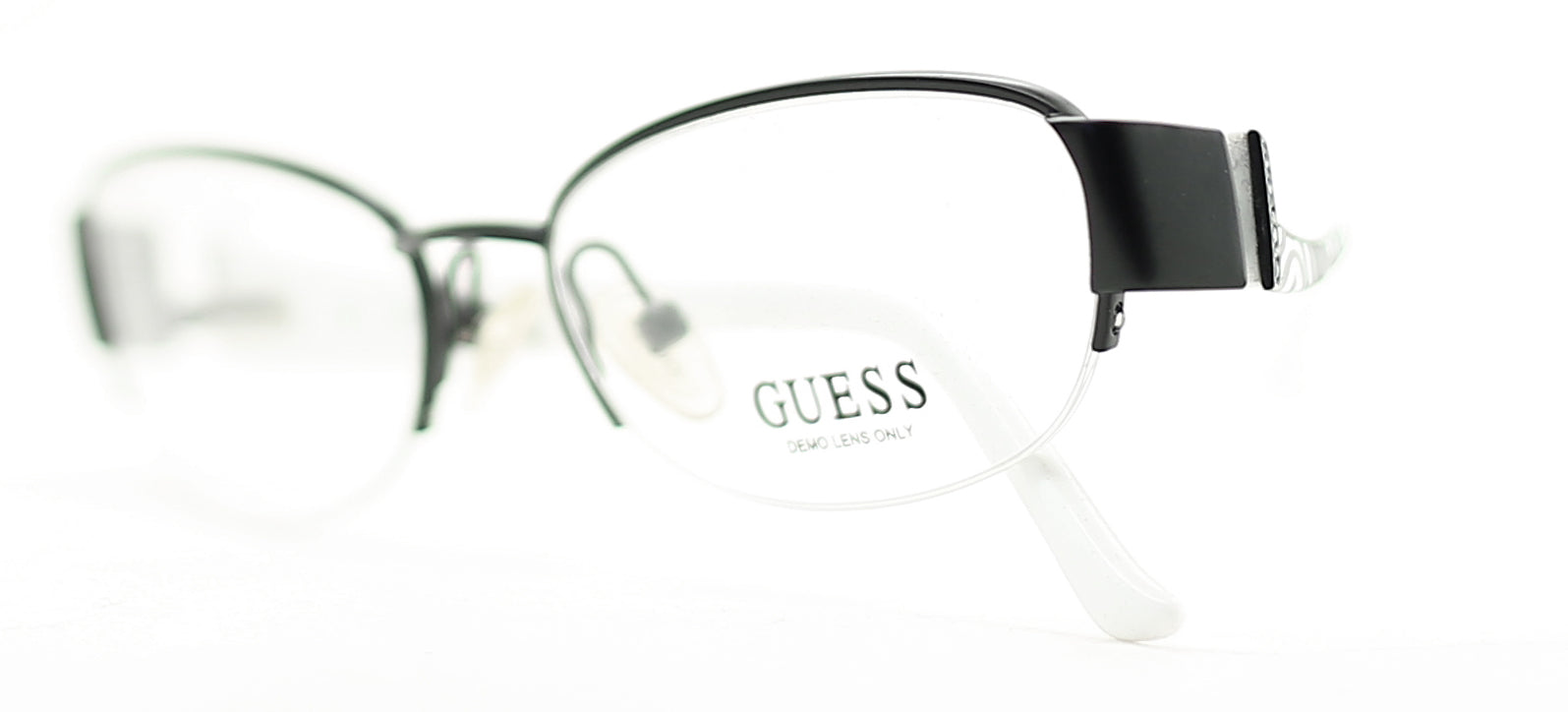 GUESS GU2263 BLKWHT 51mm Eyewear FRAMES Glasses Eyeglasses RX Optical - BNIB New