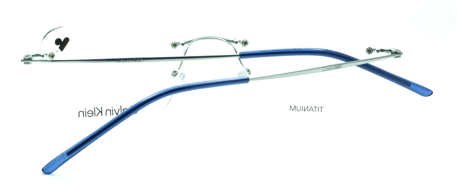 CALVIN KLEIN CKJ22125TB 414 52mm Titanium Eyewear RX Optical FRAMES Glasses New