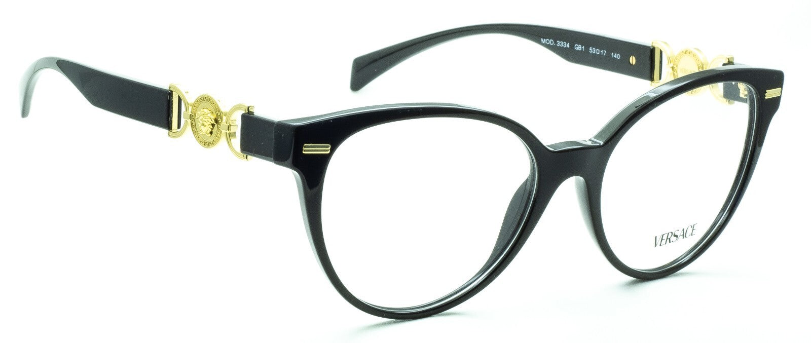 VERSACE MOD 3334 GB1 53mm Eyewear FRAMES Glasses RX Optical Eyeglasses - Italy