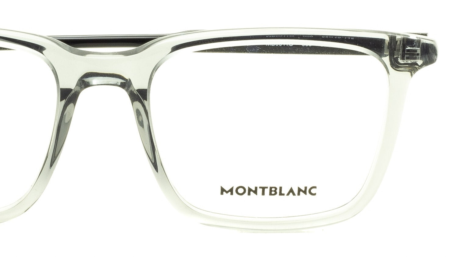 MONT BLANC MB0011O 009 52mm Eyewear FRAMES RX Optical Glasses Eyeglasses - Italy