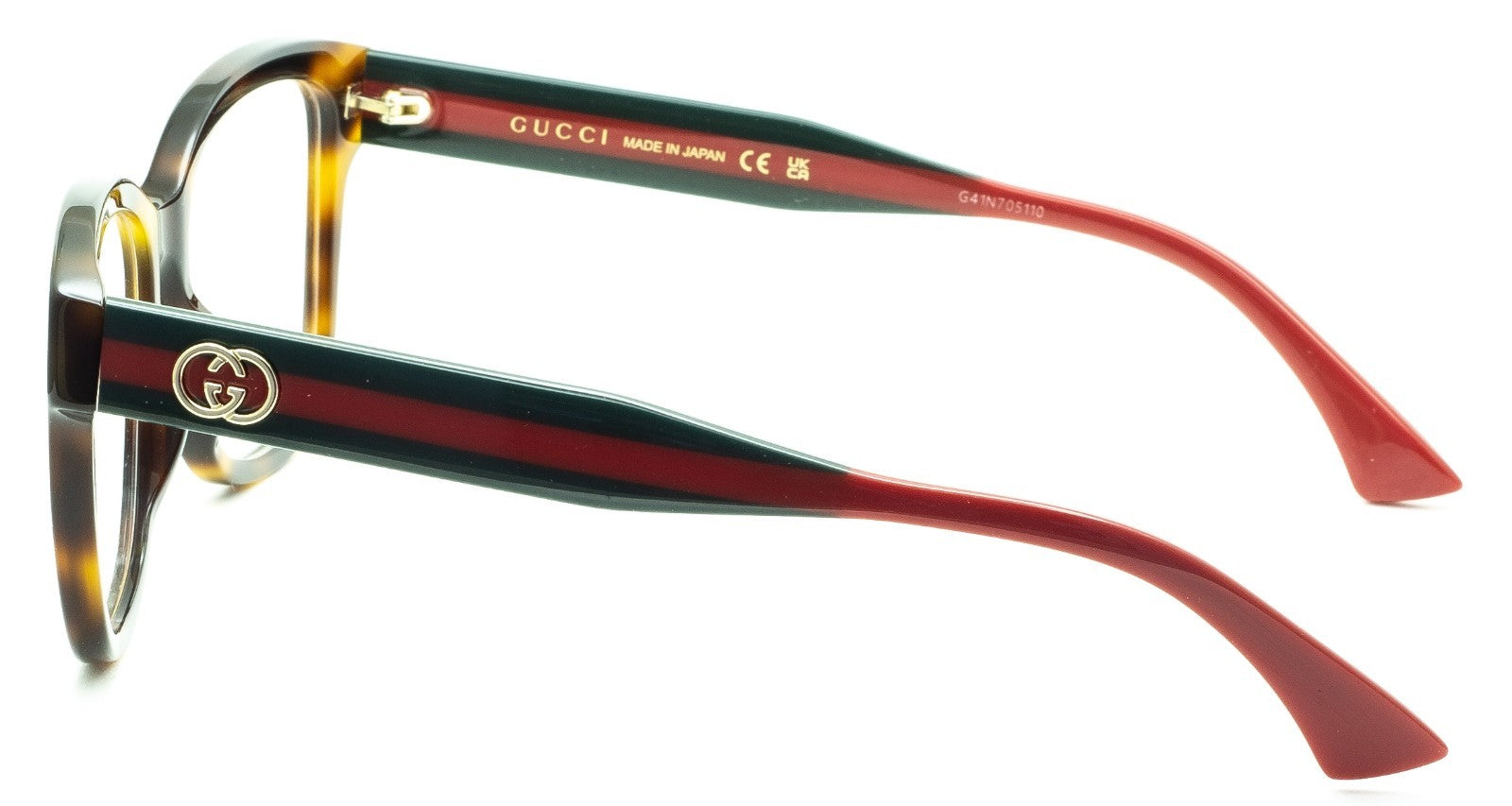 GUCCI GG 0038ONN 002 54mm Eyewear FRAMES Glasses RX Optical Eyeglasses New Japan
