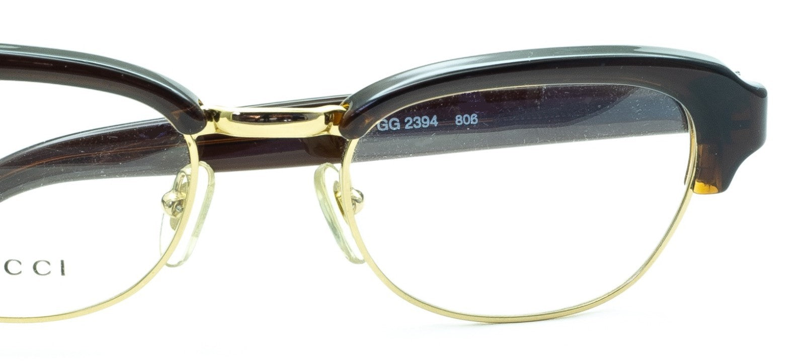 GUCCI GG 2394 806 48mm Vintage Eyewear FRAMES RX Optical Eyeglasses New - Italy