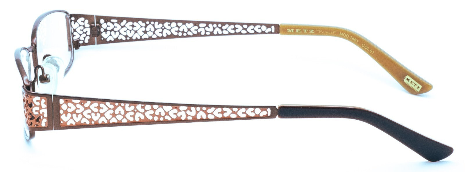 METZ by FERUCCI MOD 1461 col 01 51mm Eyewear FRAMES Glasses RX Optical - New