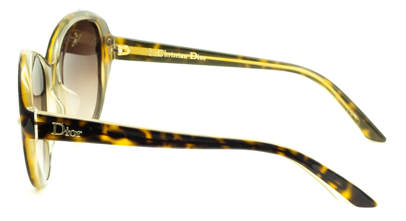 CHRISTIAN DIOR Pondichery F XLTCC 55mm Vintage Sunglasses Shades Eyewear - Italy