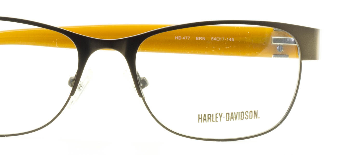 HARLEY-DAVIDSON HD 477 BRN Eyewear FRAMES RX Optical Eyeglasses Glasses New BNIB