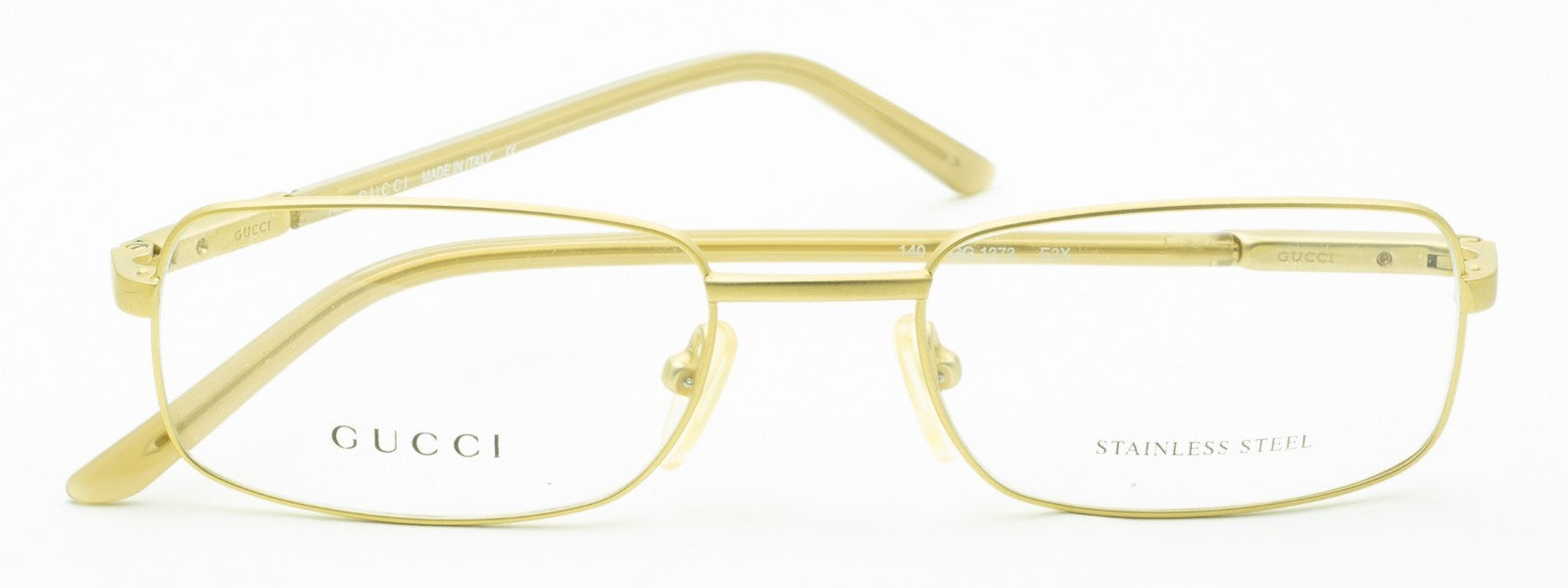 GUCCI GG 1373 E3 52mm Vintage Eyewear FRAMES RX Optical Eyeglasses New - Italy