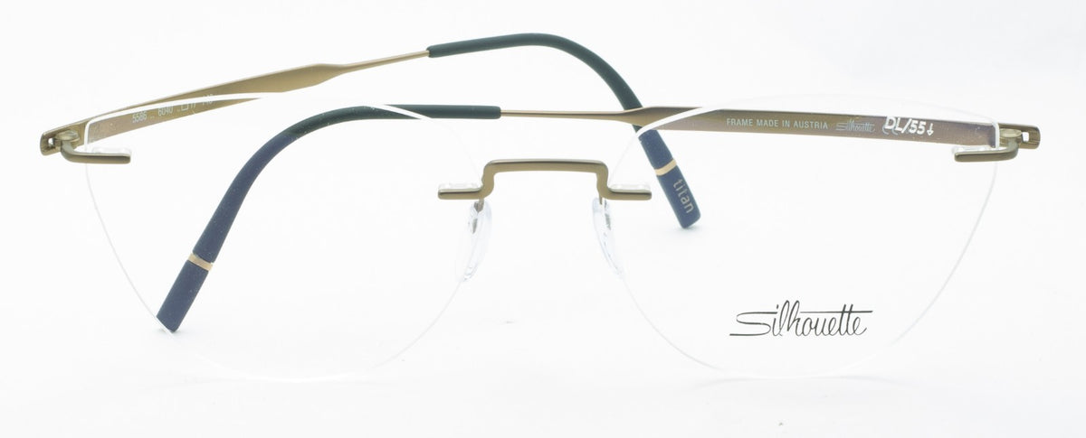 SILHOUETTE TITAN 5586 DL 6040 55mm Eyewear FRAMES RX Optical Glasses-New Austria
