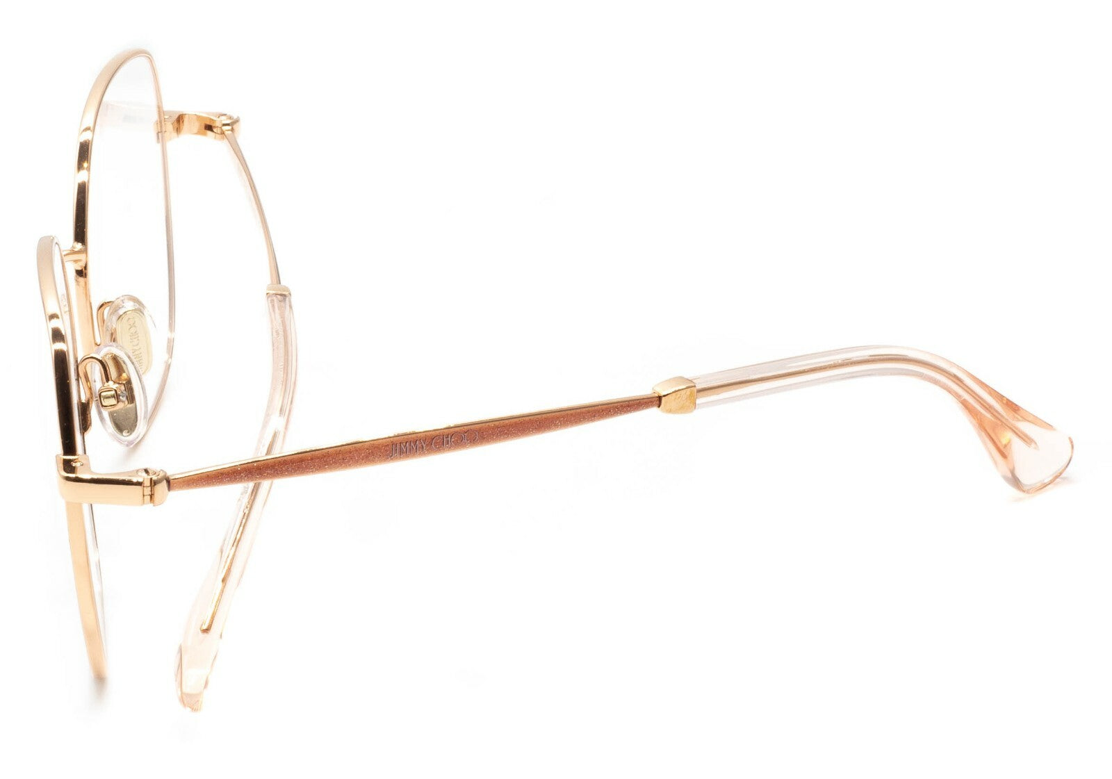 JIMMY CHOO JC281 BKU 52mm Eyewear Glasses RX Optical Glasses FRAMES Italy - New