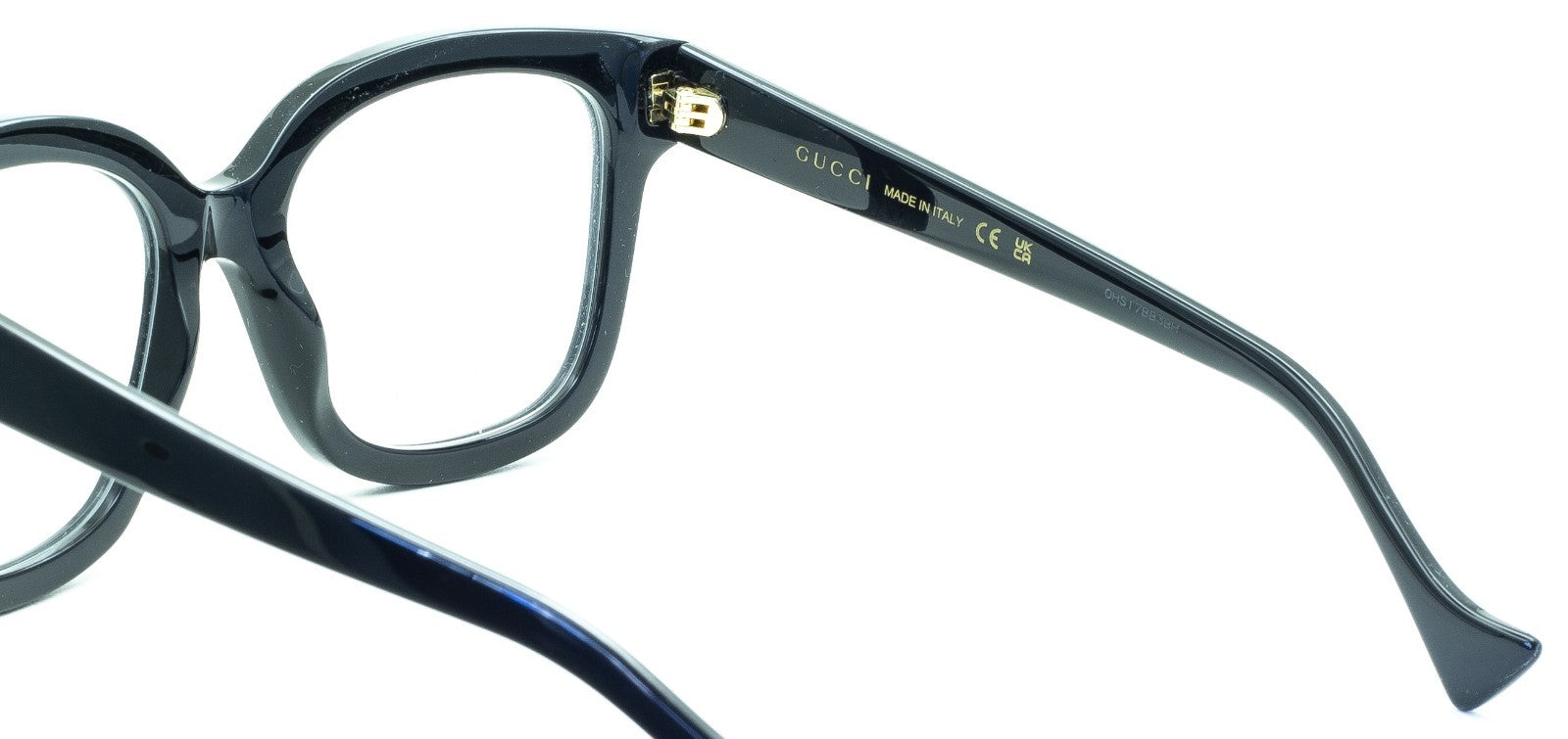 GUCCI GG 1258O 004 53mm Eyewear FRAMES Glasses RX Optical Eyeglasses New - Italy