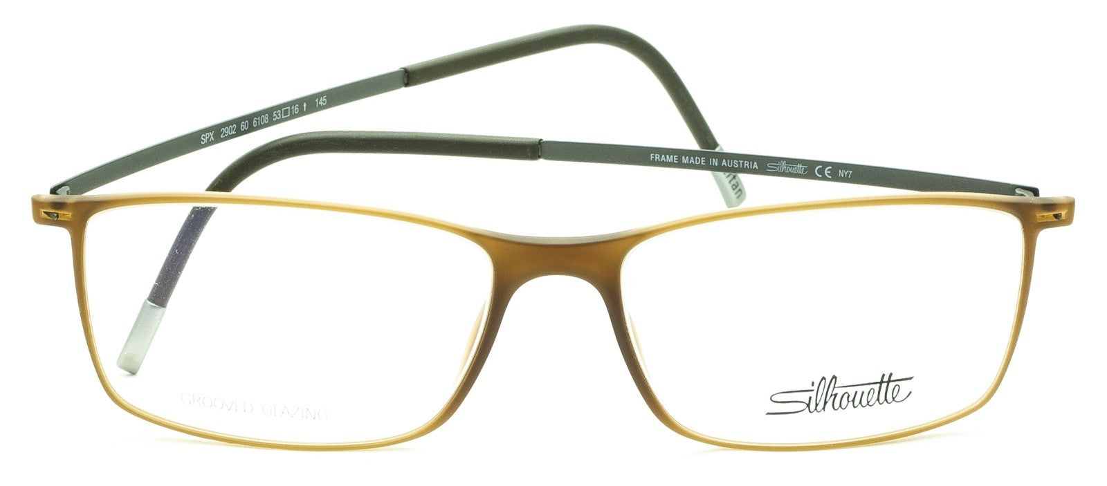 SILHOUETTE SPX 2902 60 6108 53mm Eyewear FRAMES RX Optical Glasses - New Austria