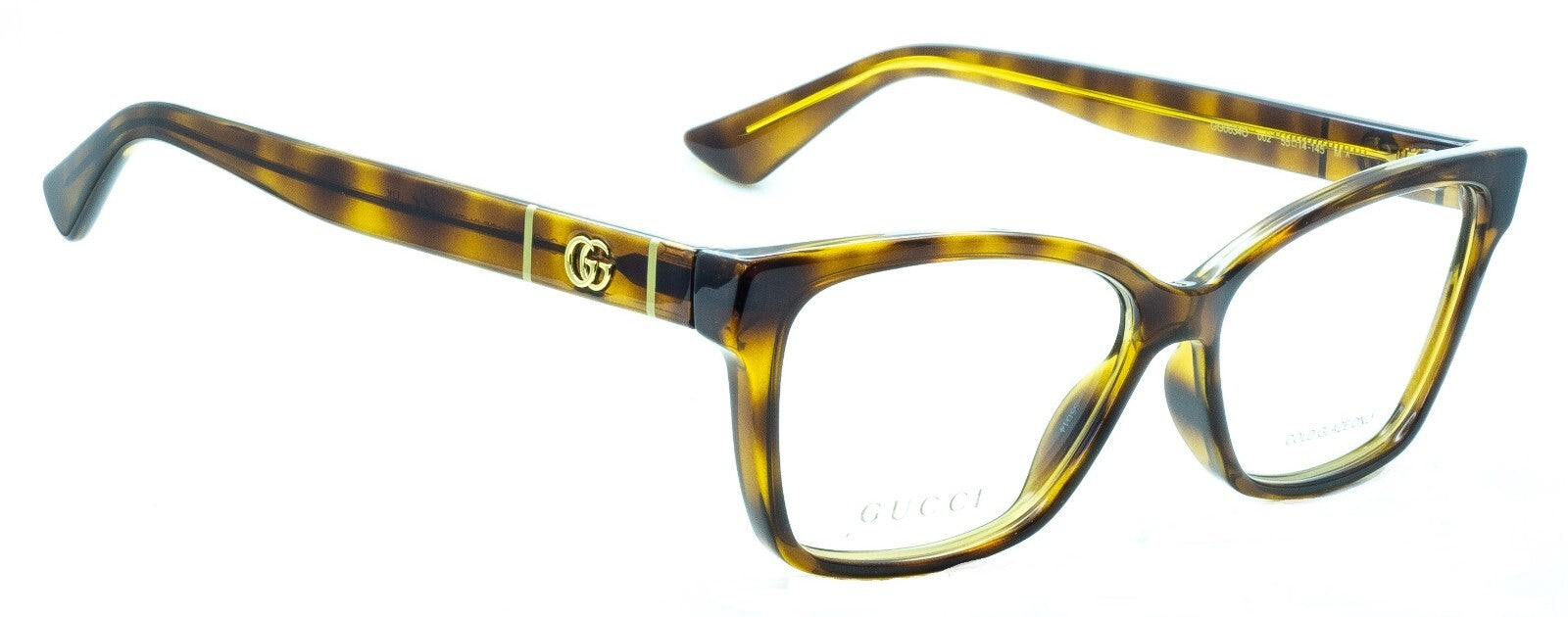 GUCCI GG0634O 002 55mm Eyewear Glasses RX Optical Eyeglasses New BNIB - Italy