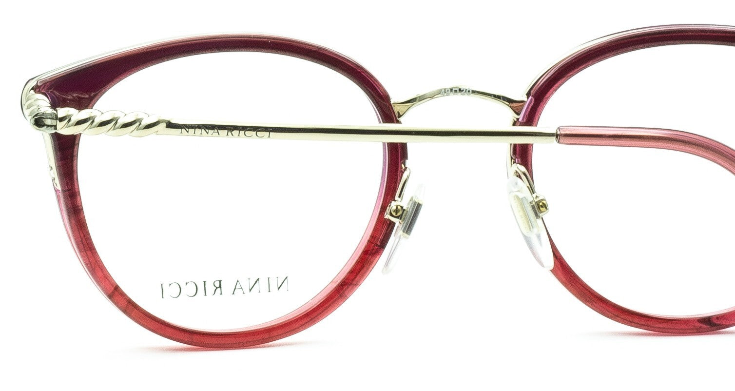 NINA RICCI VNR171 0GFP 49mm Eyewear FRAMES RX Optical Eyeglasses Glasses - New