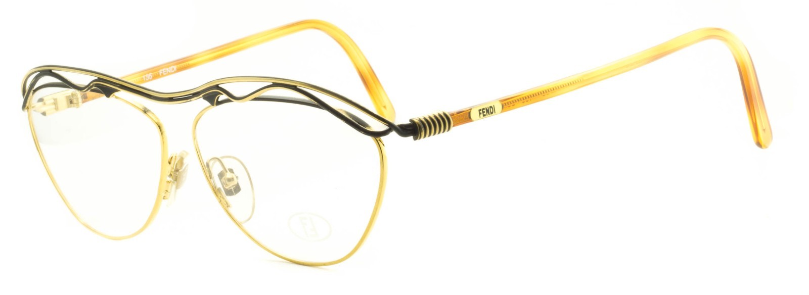 FENDI FV 148 Col. 767 Eyewear RX Optical FRAMES NEW Glasses Eyeglasses Italy-NOS