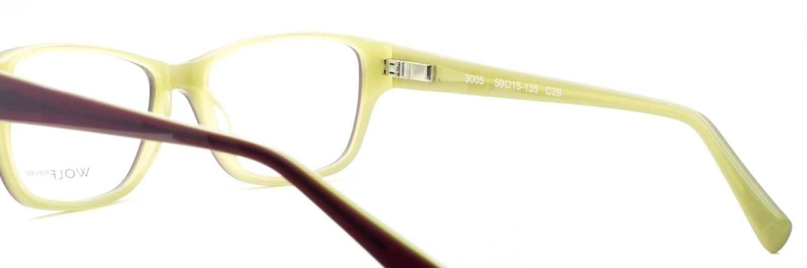 WOLF Eyewear 3005 C29 50mm FRAMES RX Optical Glasses Eyeglasses Eyewear - New