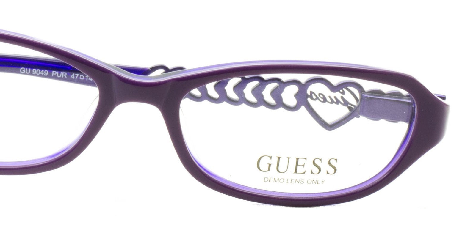 GUESS GU 9049 PUR 47mm Eyewear FRAMES Eyeglasses RX Optical Glasses - BNIB New