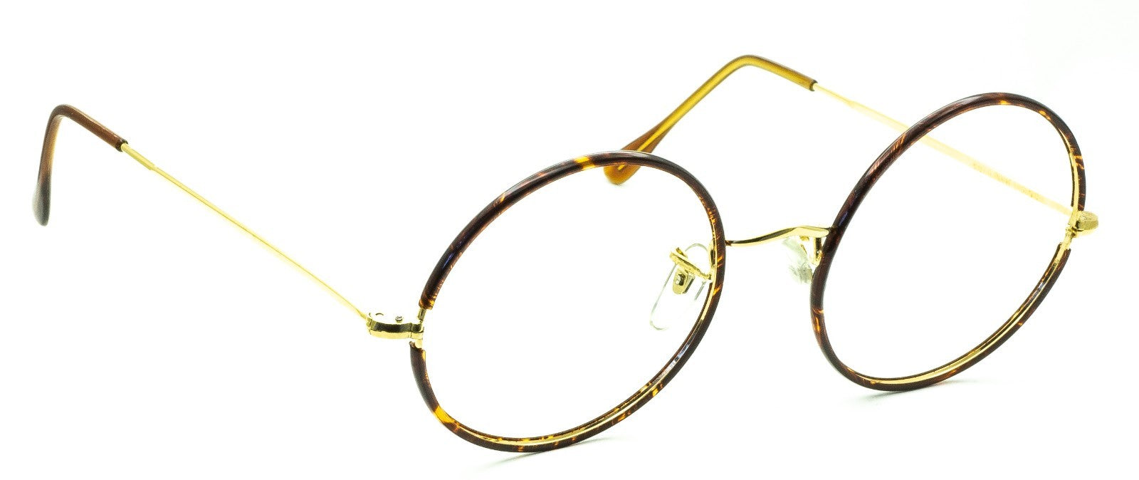 B.O.I.C. (SAVILE ROW) ENGLAND Gold 51x20mm Round RX Optical Frames Eyeglasses