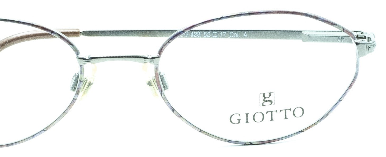 GIOTTO by AIRLINE OPTIK G428 A 52mm Vintage Eyewear FRAMES RX Optical -New Italy